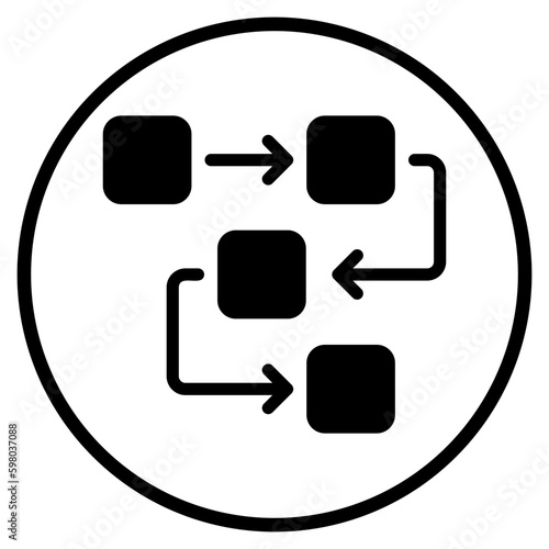 process glyph icon