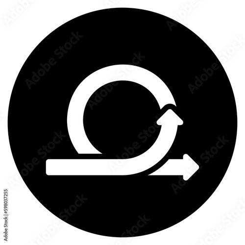 agile glyph icon