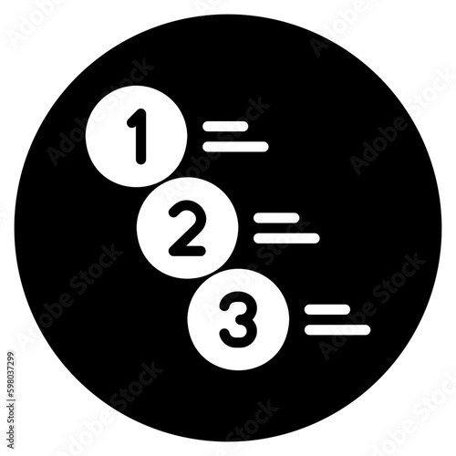 requirements glyph icon