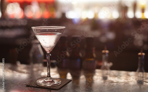 Wallpaper Mural cocktail in martini glass. Night club background Torontodigital.ca