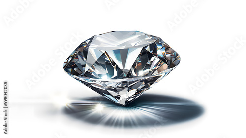 ダイヤモンドの美しさを表現したアートワーク No.002 | In this artwork, Showcasing the Beauty of Diamonds Generative AI