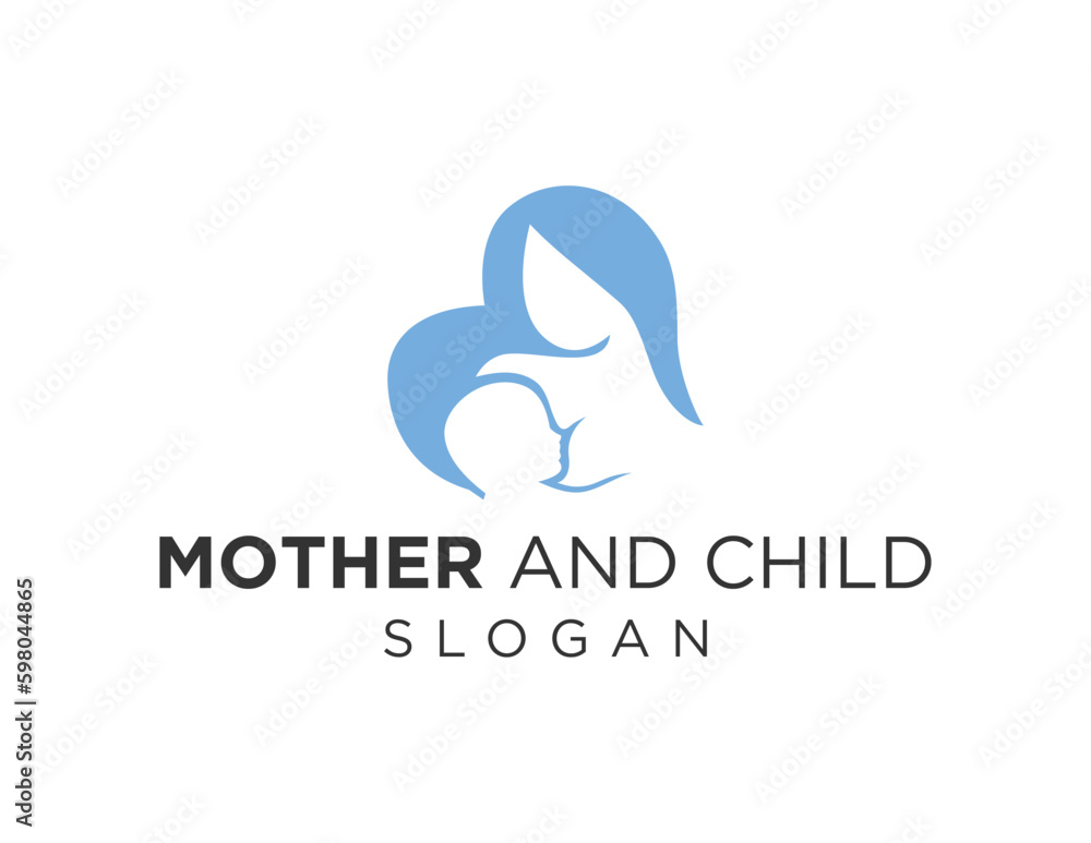 Logo design about Mother And baby on a white background. created using the CorelDraw application. Logo design about Mother And baby on a white background. created using the CorelDraw application.