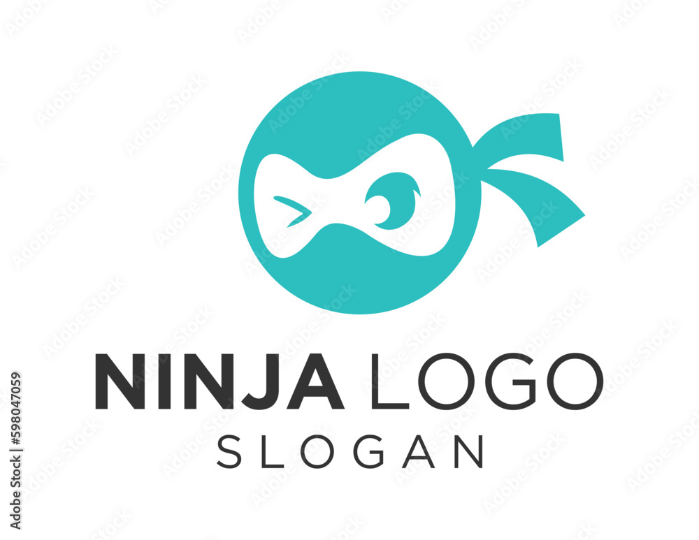 Logo design about Ninja on a white background. created using the CorelDraw application. Logo design about Ninja on a white background. created using the CorelDraw application.