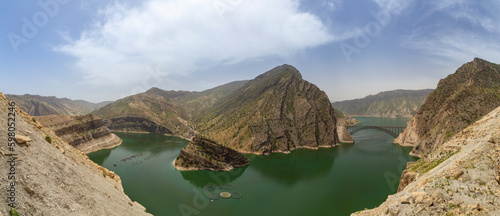 Dam Lake of Karun 4, Chaharmahal and Bakhtiari, Iran photo