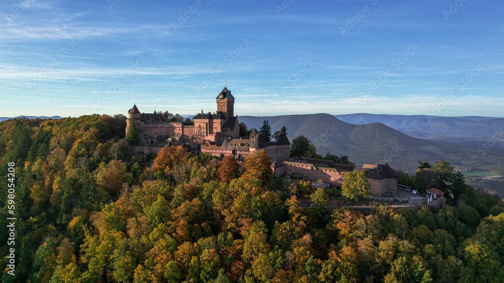 castle haut-koenigsbourg, Alsace
