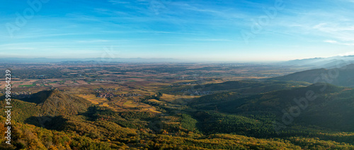 panorama of Alsace
