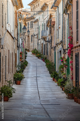 Fototapeta Naklejka Na Ścianę i Meble -  narrow street in Spain