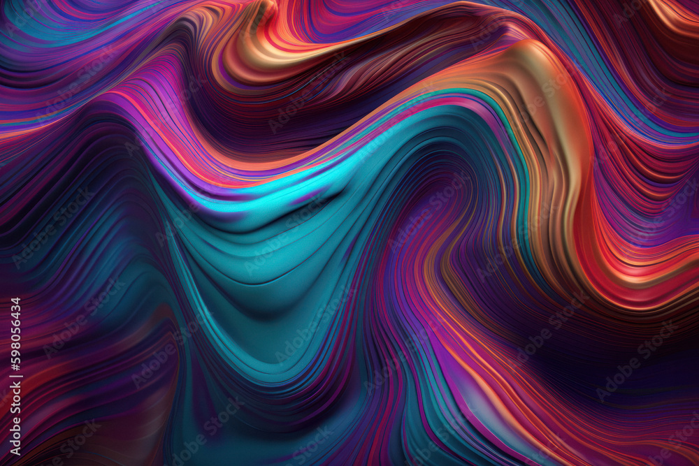Colorful Liquid Paint Background Design Colorful Liquid Paint Background Design