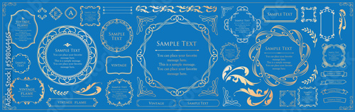 6vintage and antique frames