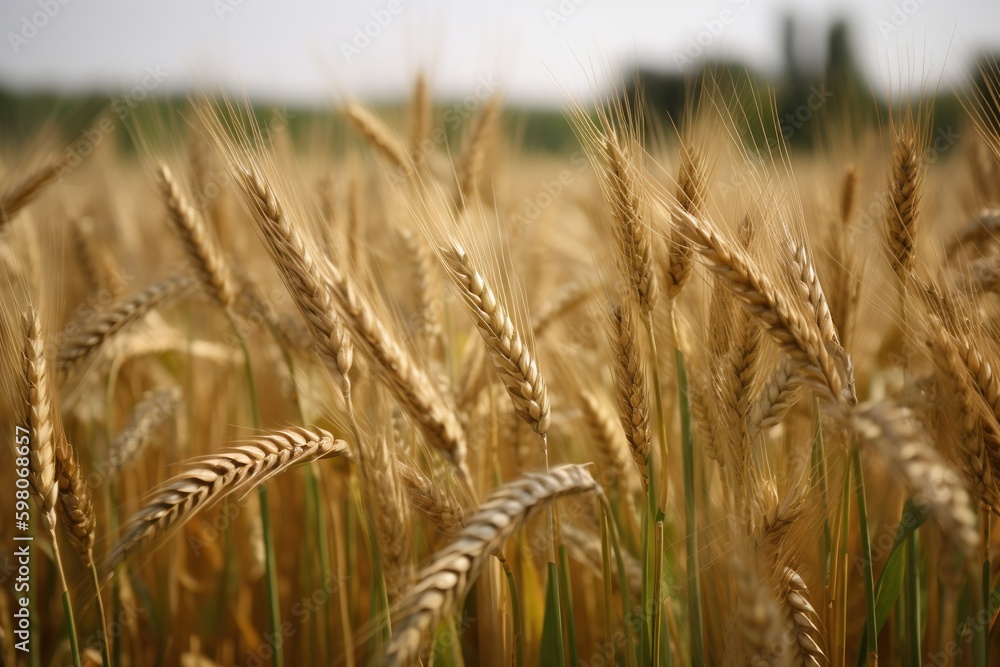 Fototapeta premium golden wheat field