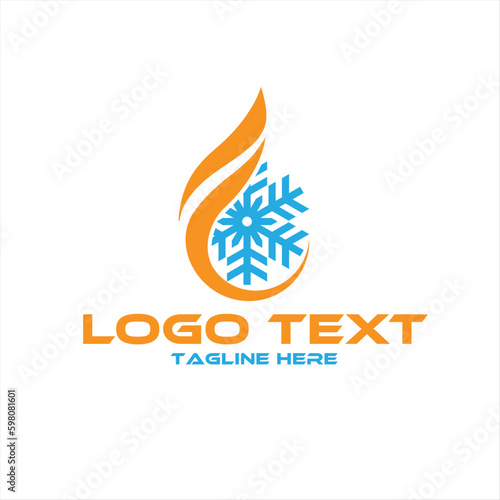 plumbing  oil  gas air condition and heating logo collection 