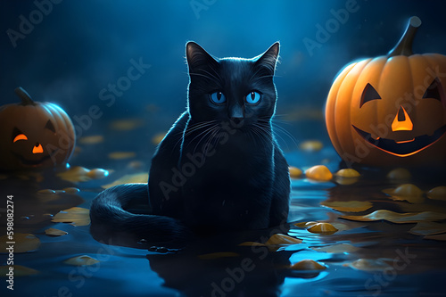 Black cats and pumpkins, oh my! It's Halloween, let's fly!