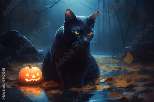 Black cats and  Pumpkin, let's have some spooky chats!