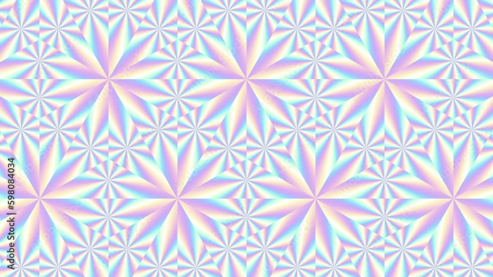 Seamless abstract gradient background for loop playback. 4k video. Light holographic iridescent colors. Regular pattern Seamless abstract gradient background for loop playback. 4k video. Light holographic iridescent colors. Regular pattern