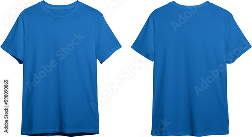 Yellow men's classic t-shirt front and back