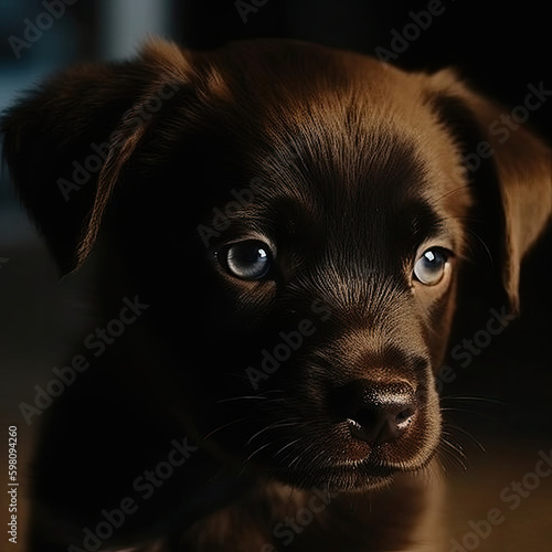 black labrador puppy