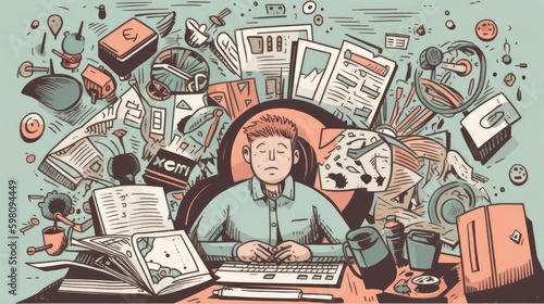 stress in life illustrated