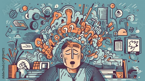 stress in life illustrated