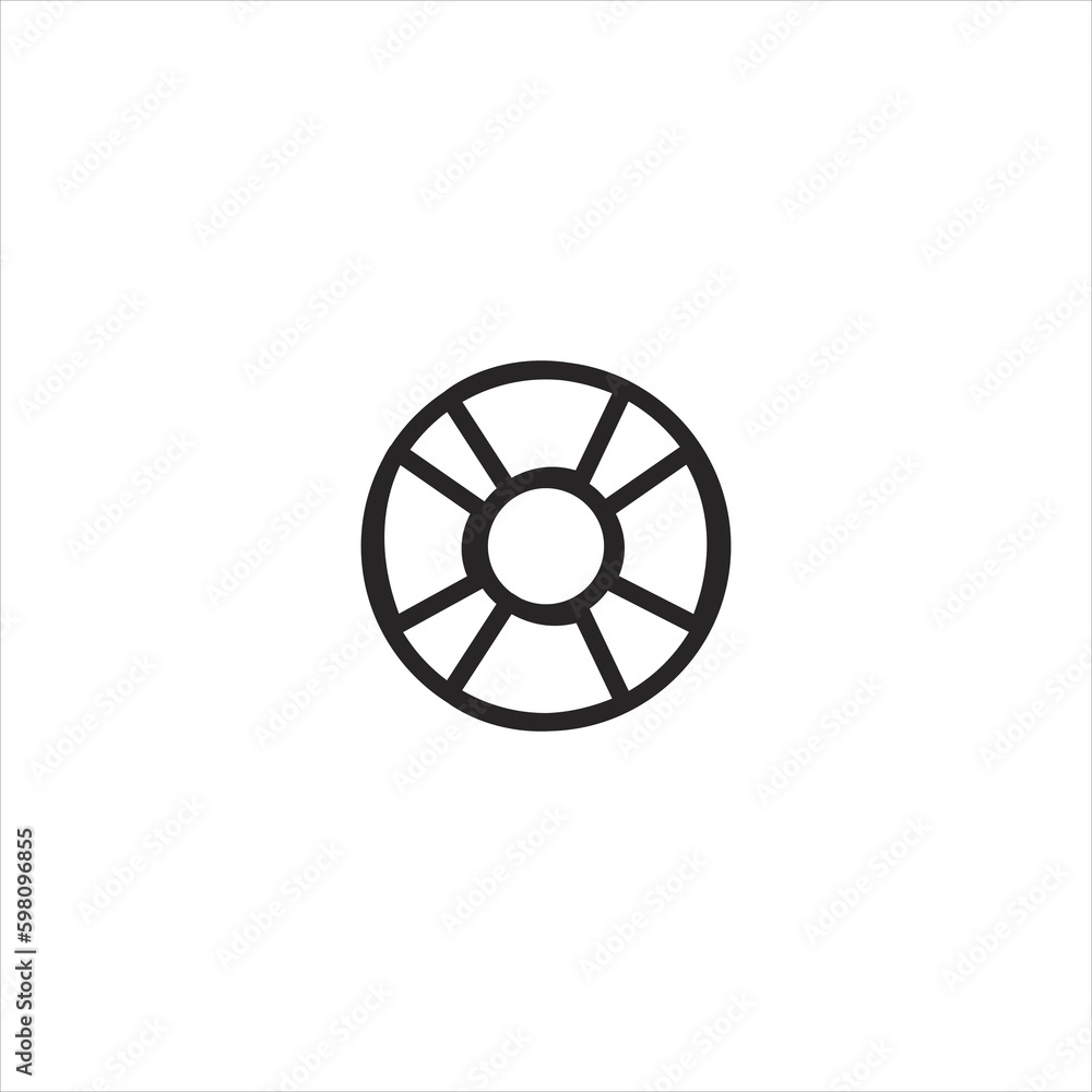 wheel icon vector element design web template. EPS 10 vector icon wheel icon vector element design web template. EPS 10 vector icon