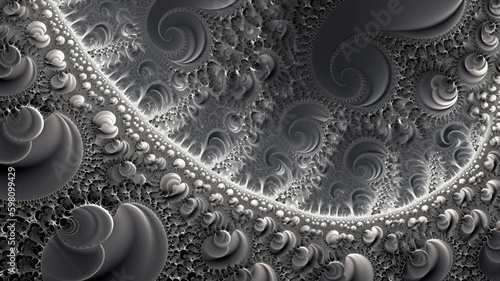 Fractals, abstract background
