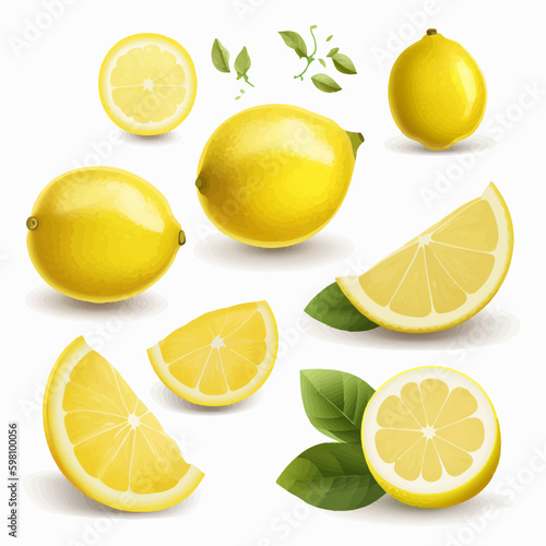 Fresh lemon illustrations to brighten up your designs