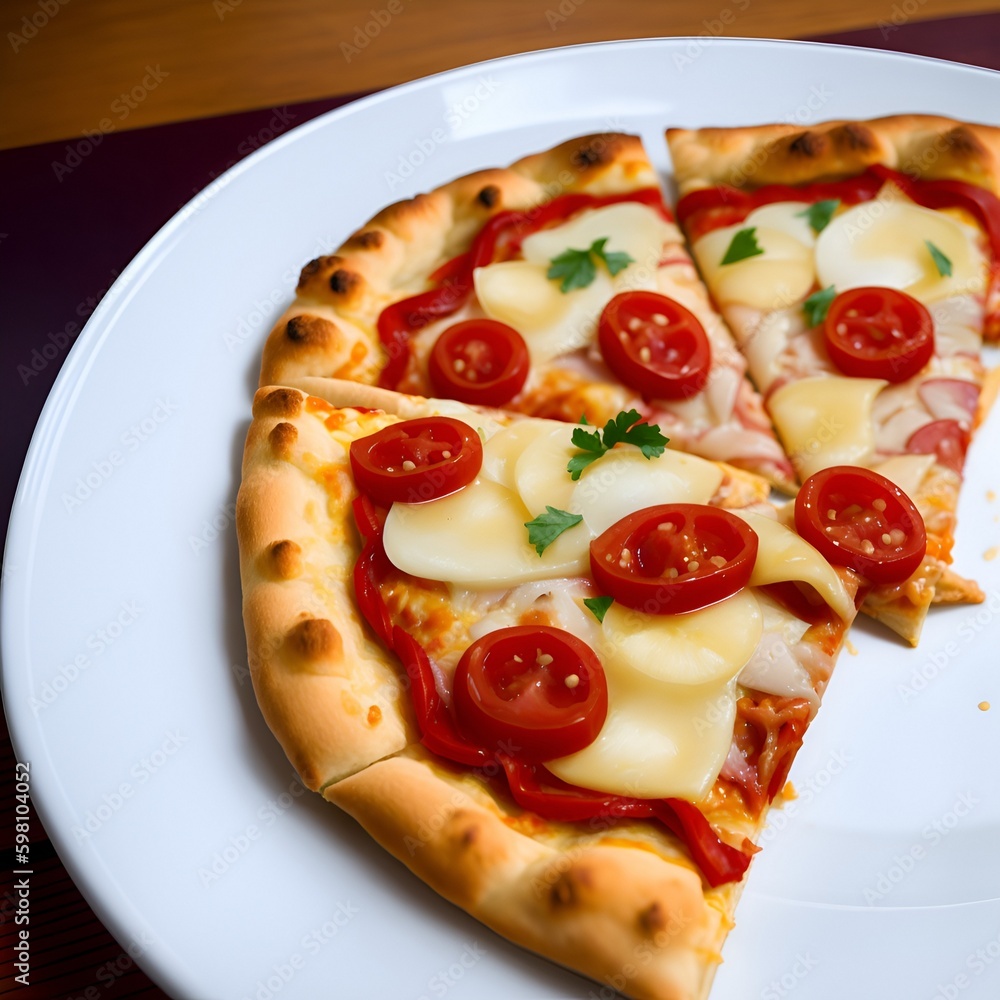 Supreme Hot Pizza. Created with generative ai technology. Supreme Hot Pizza. Created with generative ai technology.