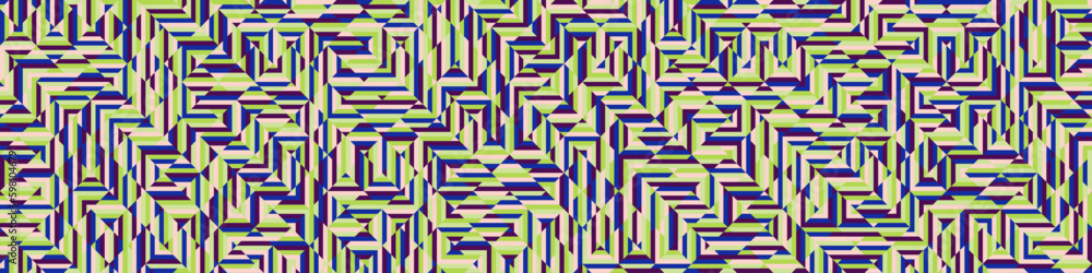 Color Rhombus tile tessellation pattern illustration Color Rhombus tile tessellation pattern illustration