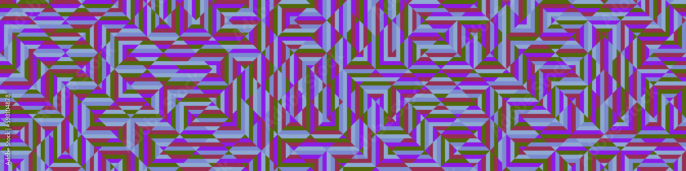 Color Rhombus tile tessellation pattern illustration Color Rhombus tile tessellation pattern illustration