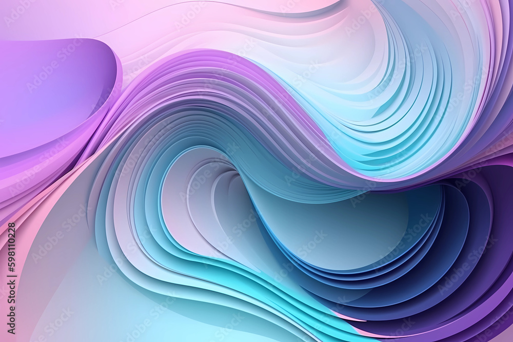 Fototapeta premium abstract background with waves
