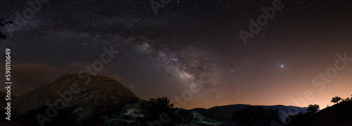 Milky Way Galaxy over Mal Agha Valley, Bagh Malek, Khuzestan, Iran
