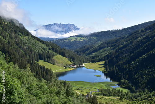 Steierischer Bodensee mit Kammspitz im Hintergrund, Schladminger Tauern, Steiermark