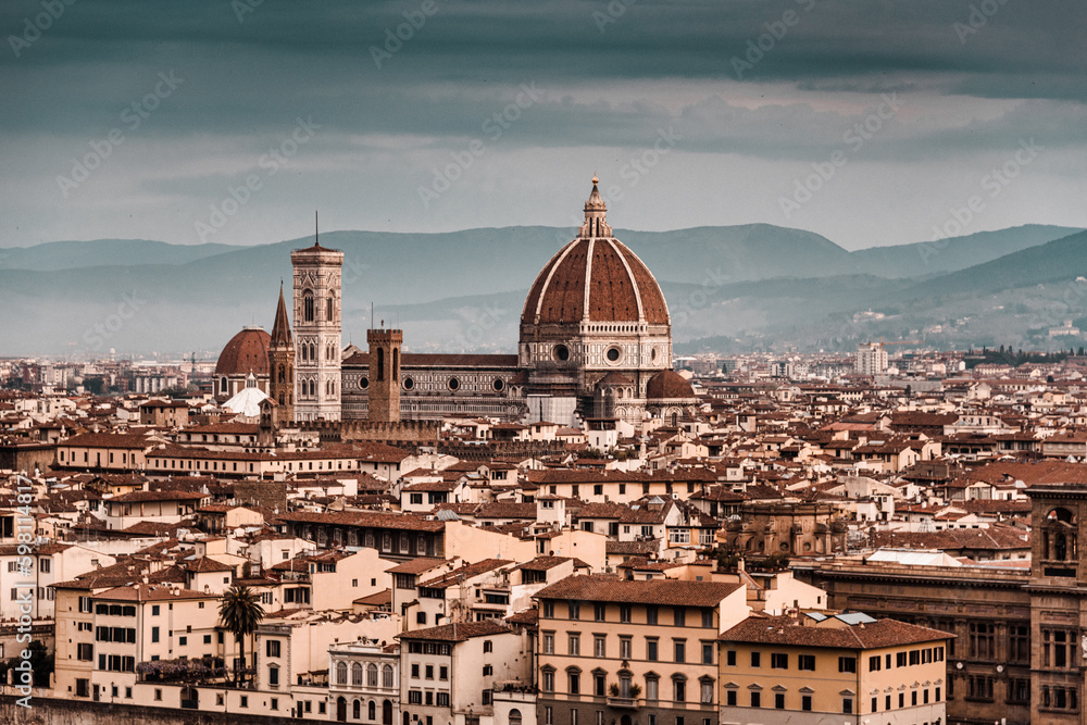 Florence skyline at the early morning
