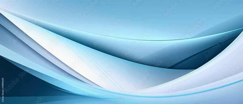 generative ai illustration of a modern light blue background, copy space generative ai illustration of a modern light blue background, copy space