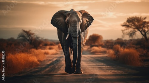 Majestätischer Elefant