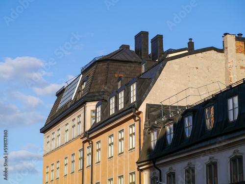Photography old town hall country