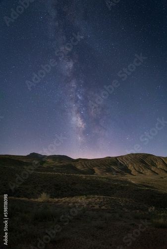 Milky Way Galaxy over Simindasht Mountain, Tehran, Iran