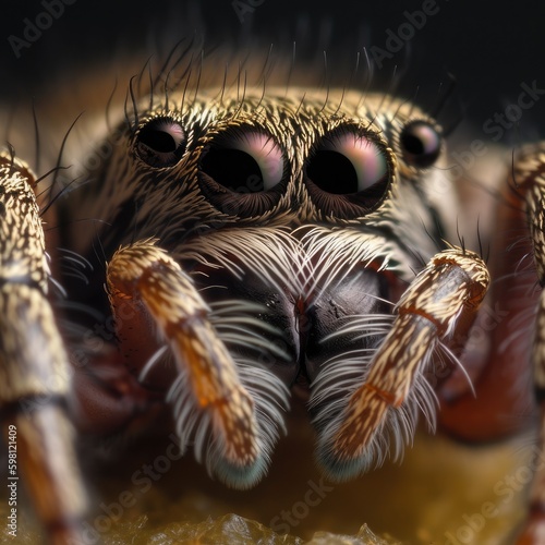 macro spider © Claire