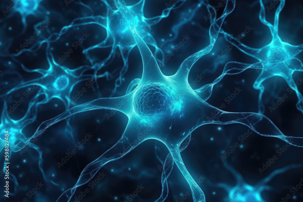 Neuronal activity in the brain Generative AI Neuronal activity in the brain Generative AI
