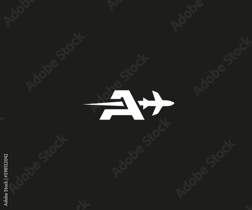 a  aviation logo