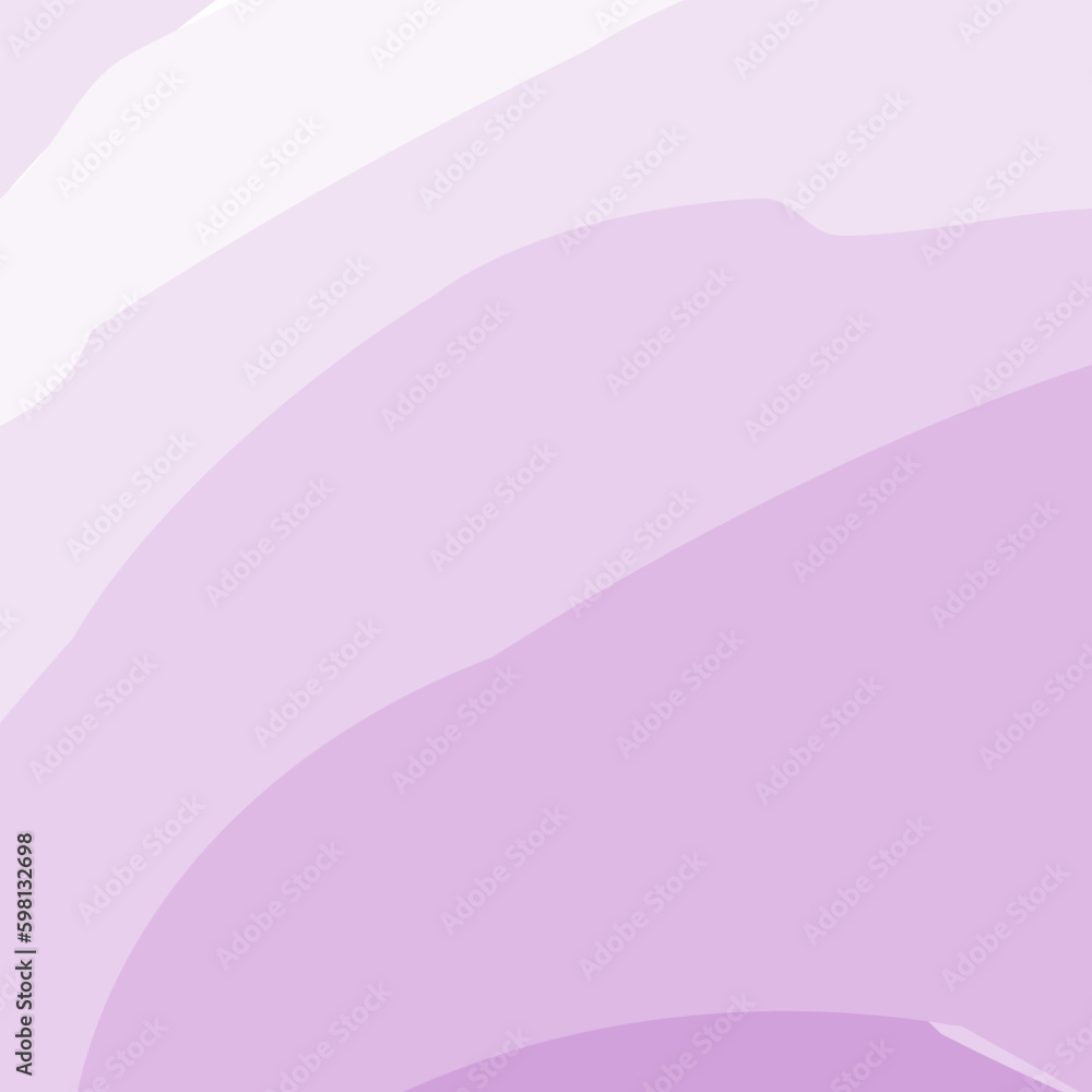 Abstract background texture from color uneven lines in trendy violet tint. Template for lettering. Generative AI