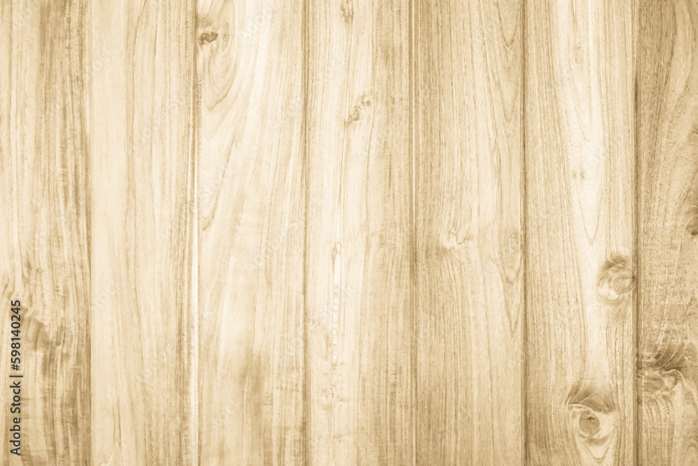 Obraz premium Wood plank brown texture background. Barn wooden wall weathered rustic vintage peeling wallpaper.