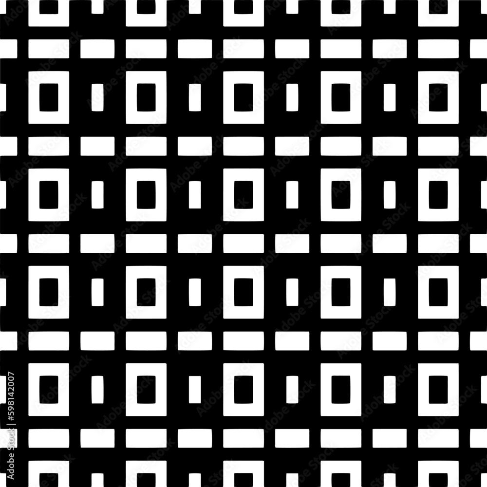 Seamless repeating pattern. Black and white pattern for web page, textures, card, poster, fabric, textile. Seamless repeating pattern. Black and white pattern for web page, textures, card, poster, fabric, textile.