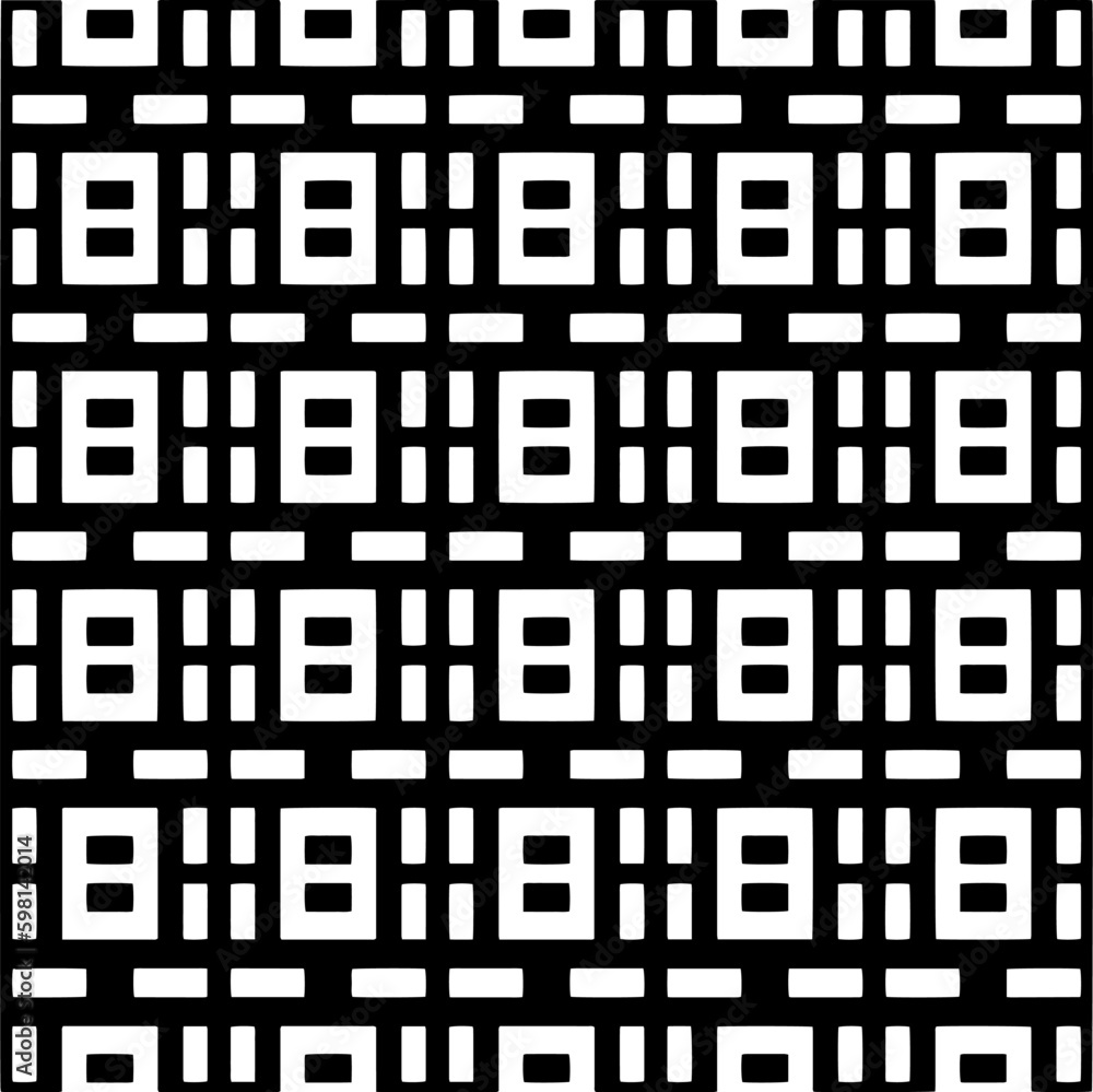 Seamless repeating pattern. Black and white pattern for web page, textures, card, poster, fabric, textile. Seamless repeating pattern. Black and white pattern for web page, textures, card, poster, fabric, textile.