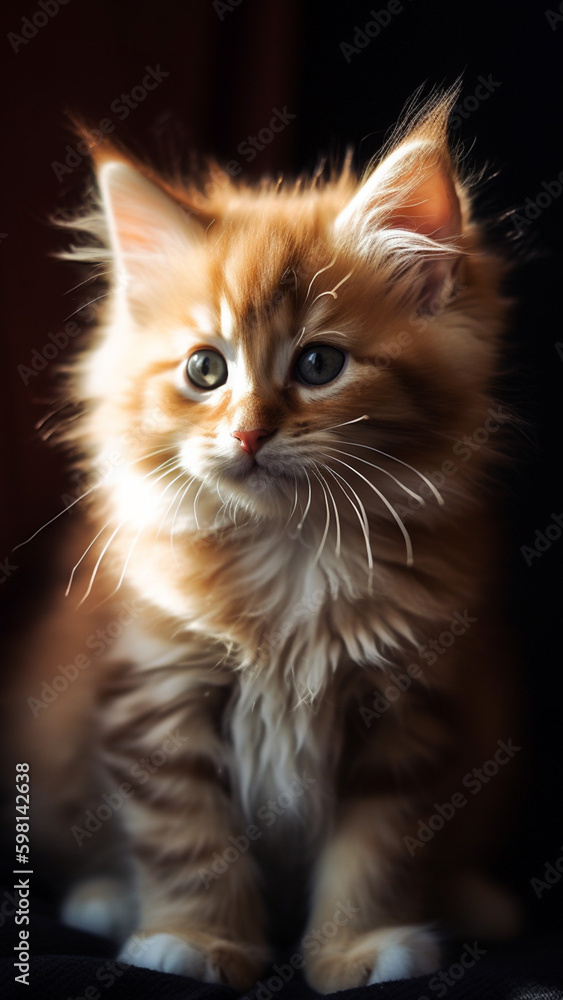 Cute, adorable cat / kitty, my cute pet, with nice eyes