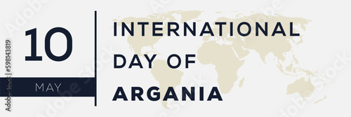 International Day of Argania, held on 10 May.