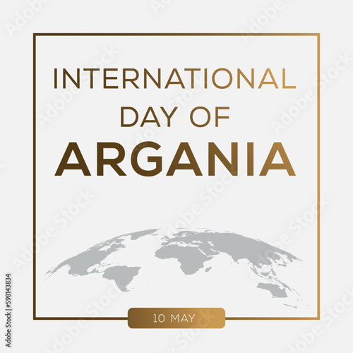 International Day of Argania, held on 10 May.