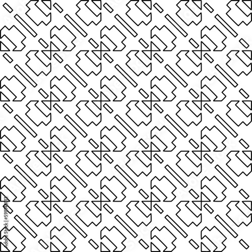  Repeating patterns of lines.  Black and white pattern for web page  textures  card  poster  fabric  textile.
