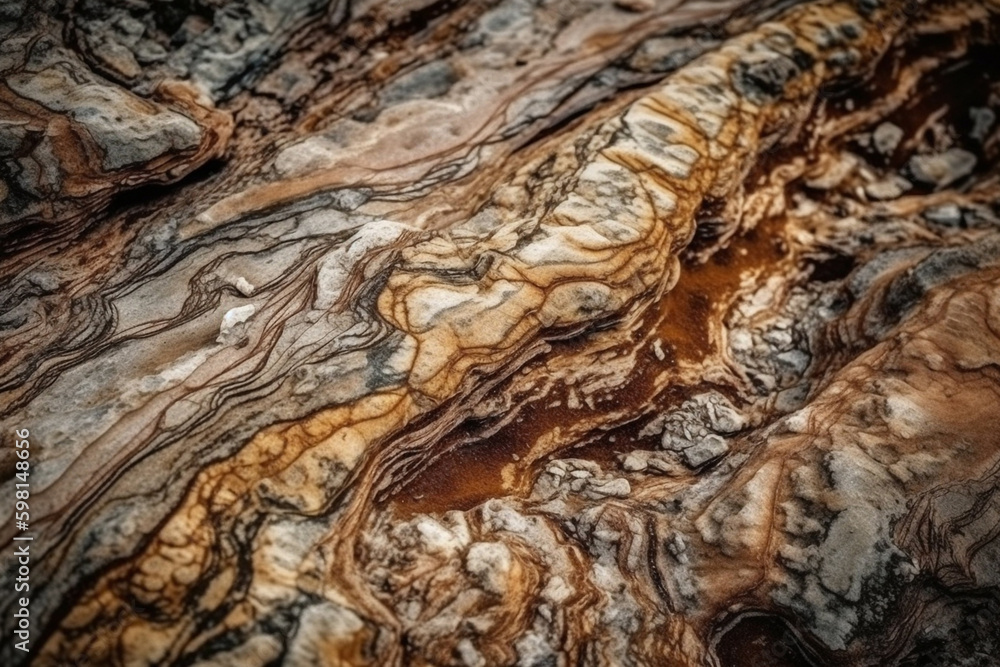 Rich and intricate texture of a natural surface of stone Rich and intricate texture of a natural surface of stone