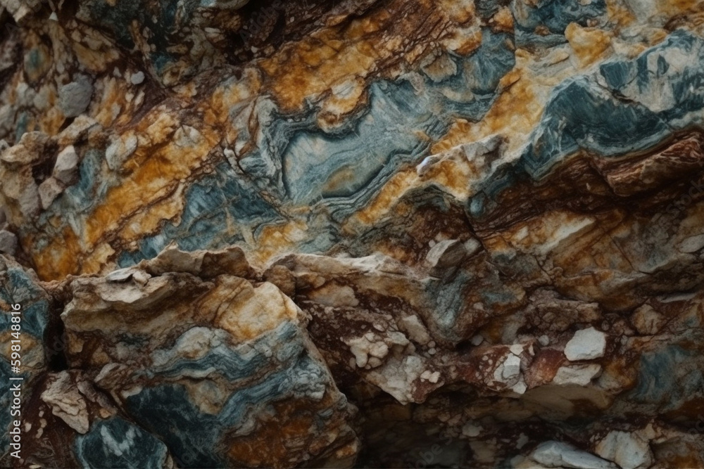 Rich and intricate texture of a natural surface of stone Rich and intricate texture of a natural surface of stone