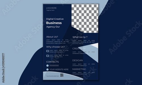  This Flyer Template Design is for business promotion,
  expansion and introduction and Flyer Template Design and modern and style design

